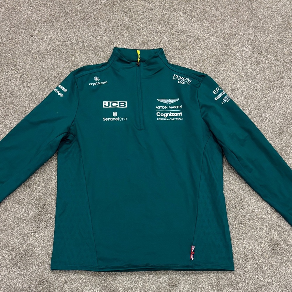 Aston Martin Racing Green Long Sleeve Shirt